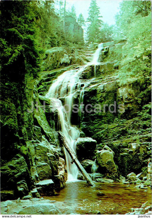 Szklarska Poreba - wodospad Kamienczyka - waterfall - 36-6418 - Poland - unused - JH Postcards