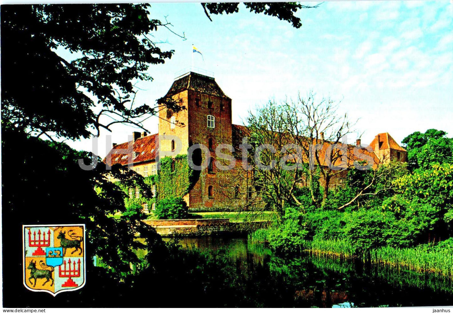 Aalholm Slot - castle - AA 4 - Denmark - unused - JH Postcards