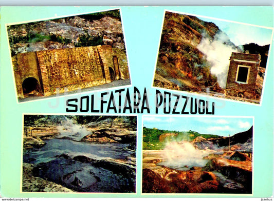 Solfatara Pozzuoli - multiview - 36 - Italy - used - JH Postcards