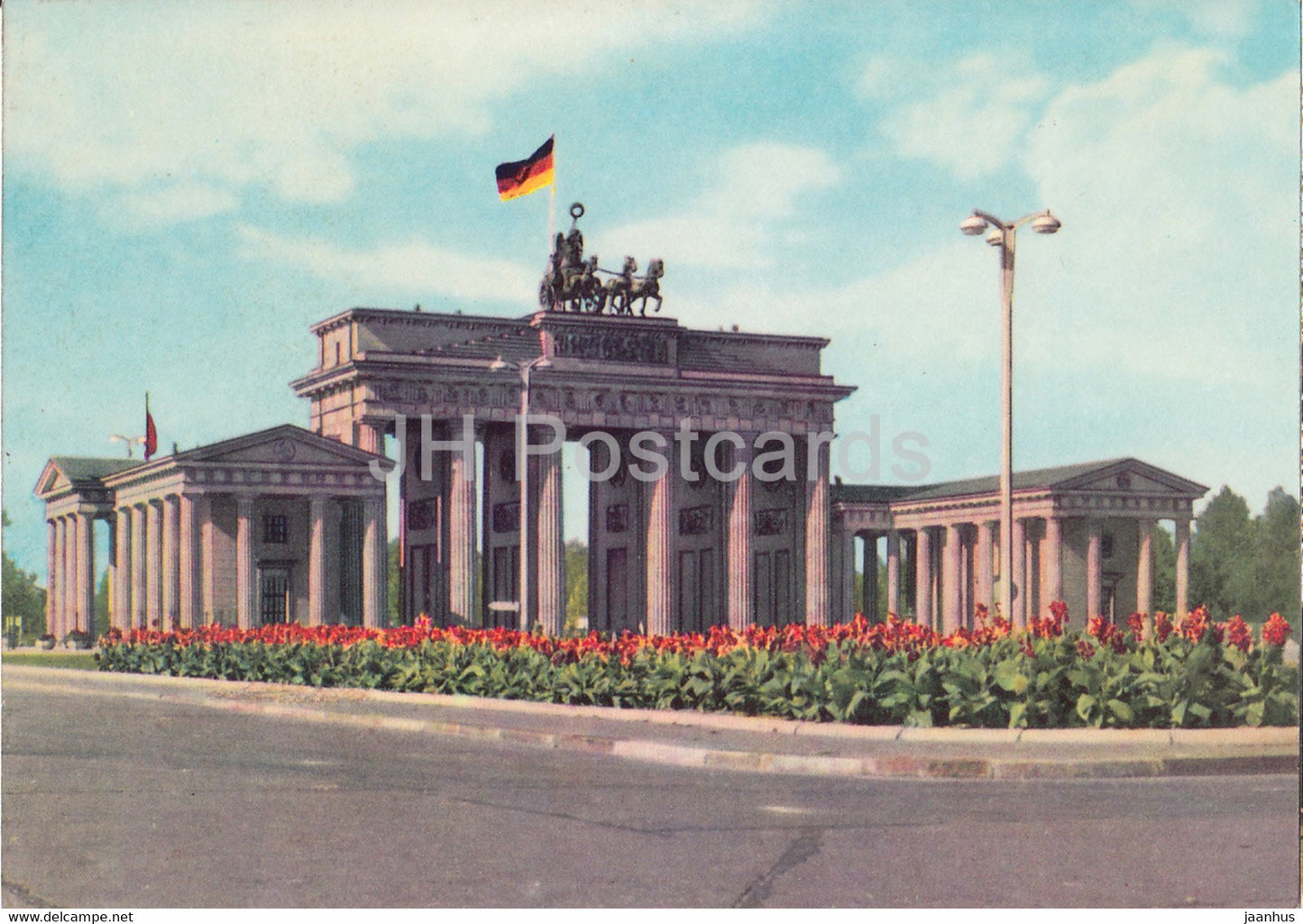 Berlin - Branderburger Tor - 7 - Germany DDR - unused - JH Postcards