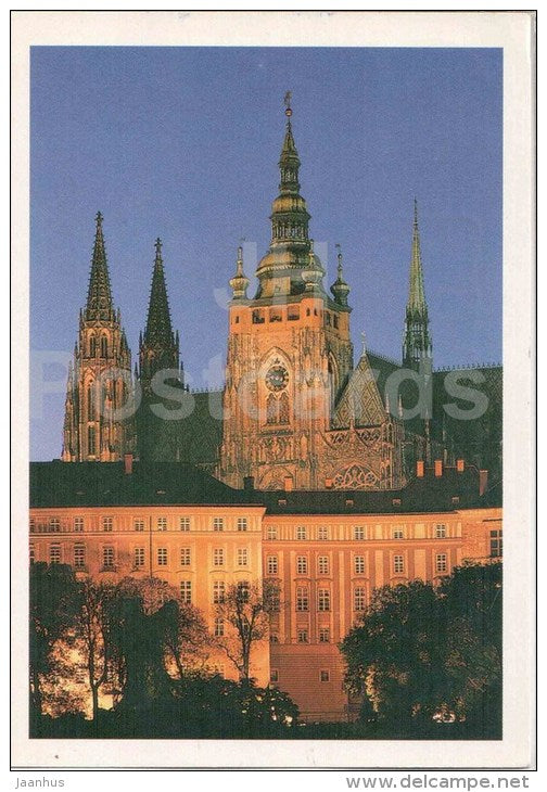 Praha - Prague - Prague castle - Czech Republic - used - JH Postcards
