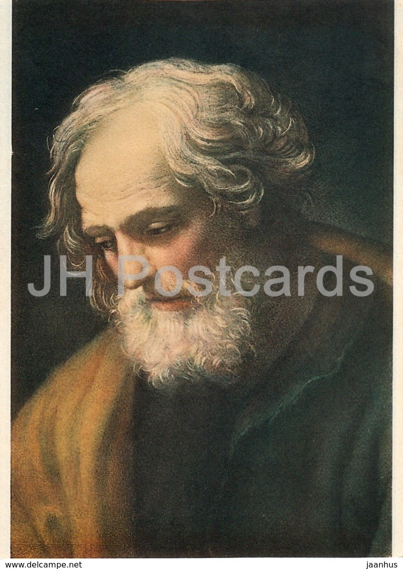 painting by Guido Reni - San Giuseppe - St. Joseph - Italian art - Italy - unused - JH Postcards