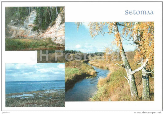 various views of Setu Nature - Heritage of Setoland - Setumaa - Estonia - unused - JH Postcards