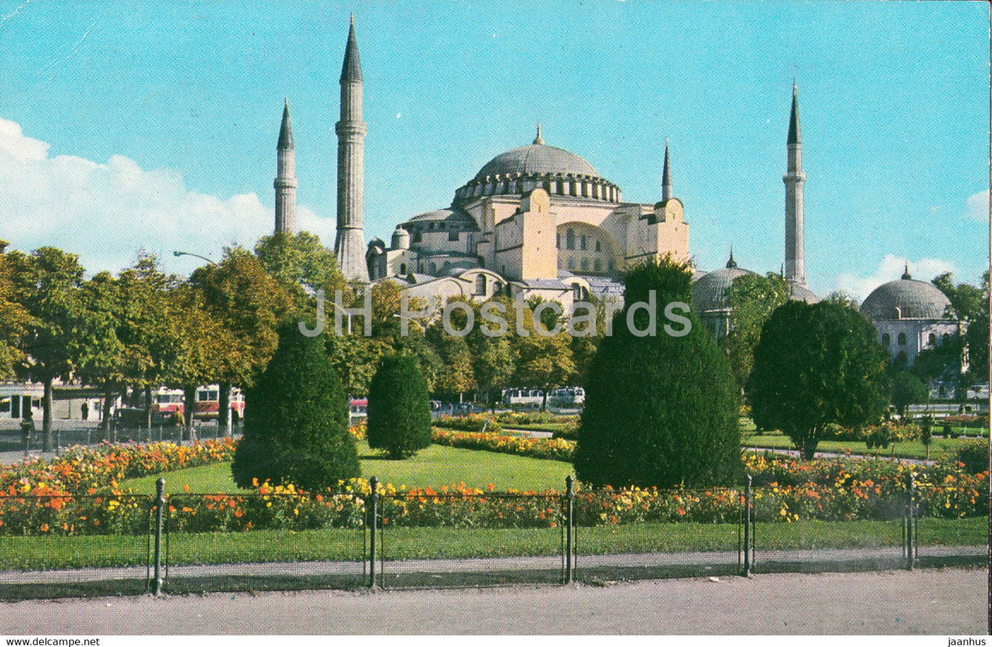 Istanbul - St Sophia Museum - 1964 - Turkey - used - JH Postcards