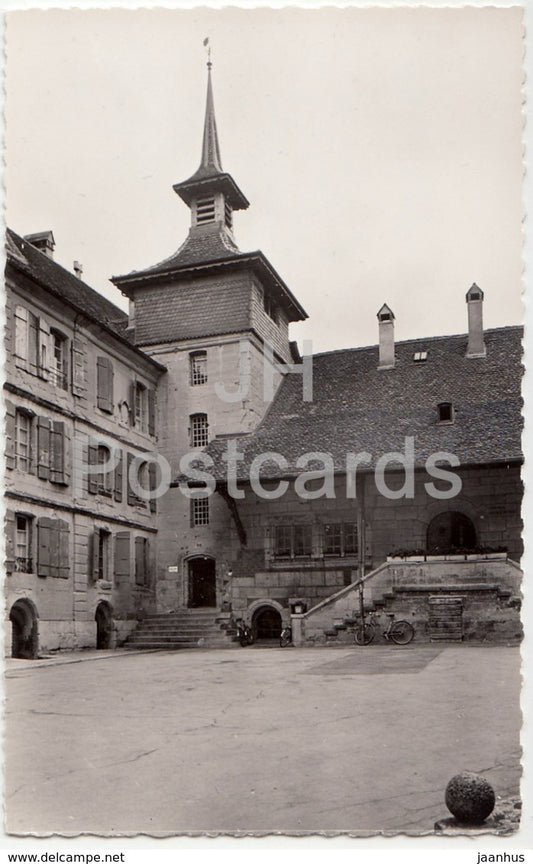 Payerne - Place de la Justice - 11975 - Switzerland - 1966 - used - JH Postcards