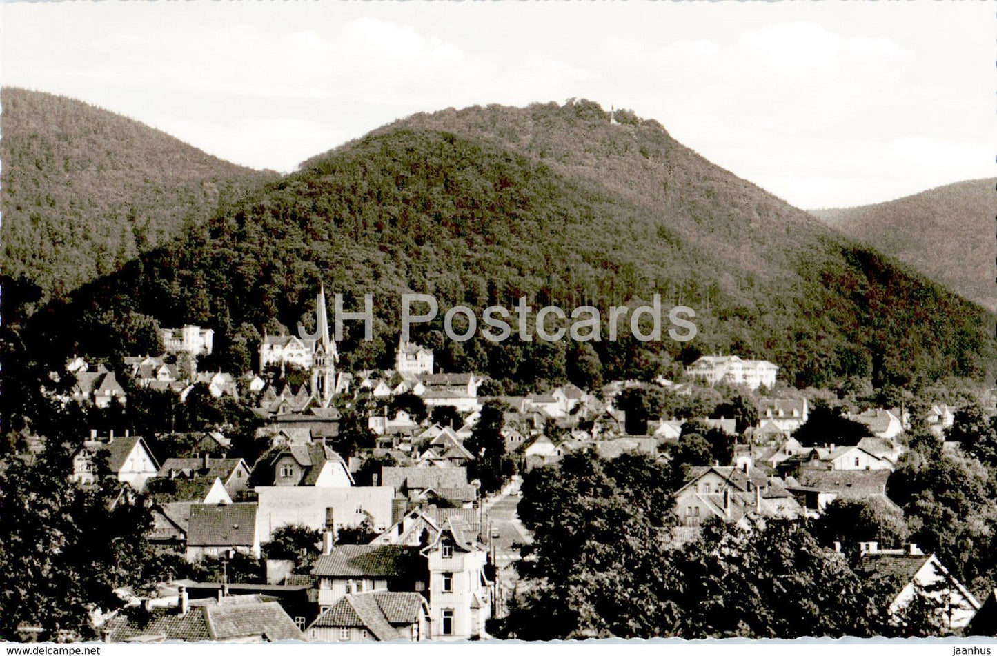 Bad Harzburg - Gesamtansicht - old postcard - Germany - unused - JH Postcards