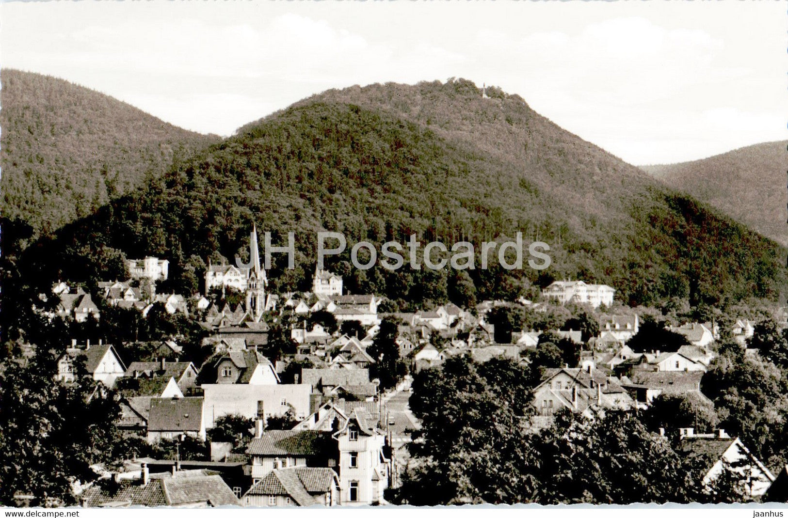 Bad Harzburg - Gesamtansicht - old postcard - Germany - unused - JH Postcards