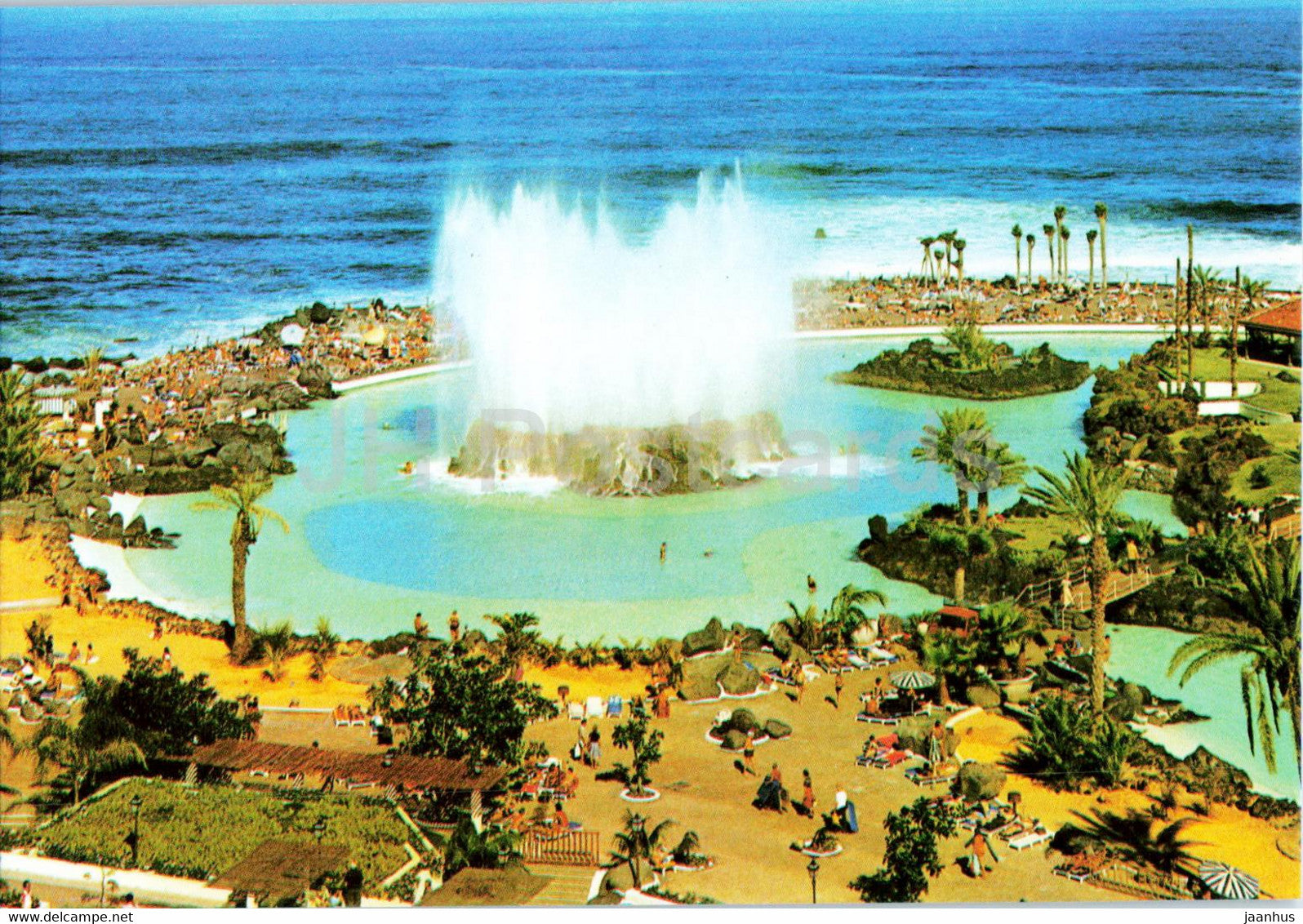 Puerto de la Cruz - Lago Artifical - Tenerife - 82 - Spain - unused - JH Postcards