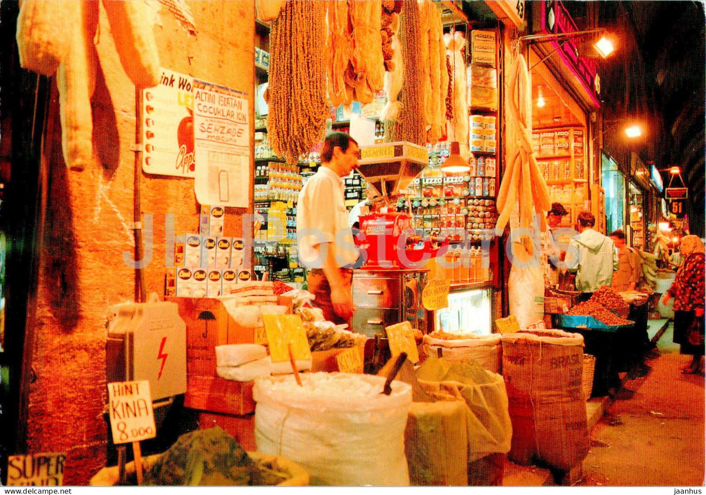Istanbul - Misir Carsisi - The Egyptian Bazaar - 34-281- Turkey - unused - JH Postcards