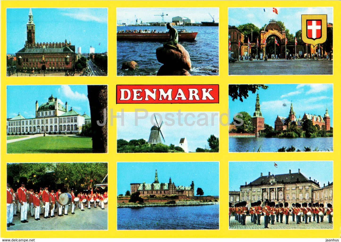 Denmark - multiview - Agenda - 171 - Denmark - unused - JH Postcards