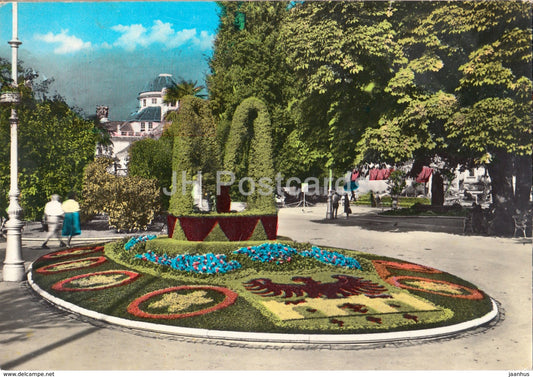 Merano - Passeggiata e Casino - Meran - Promenade mit Kurhaus - Italy - 1963 - used - JH Postcards