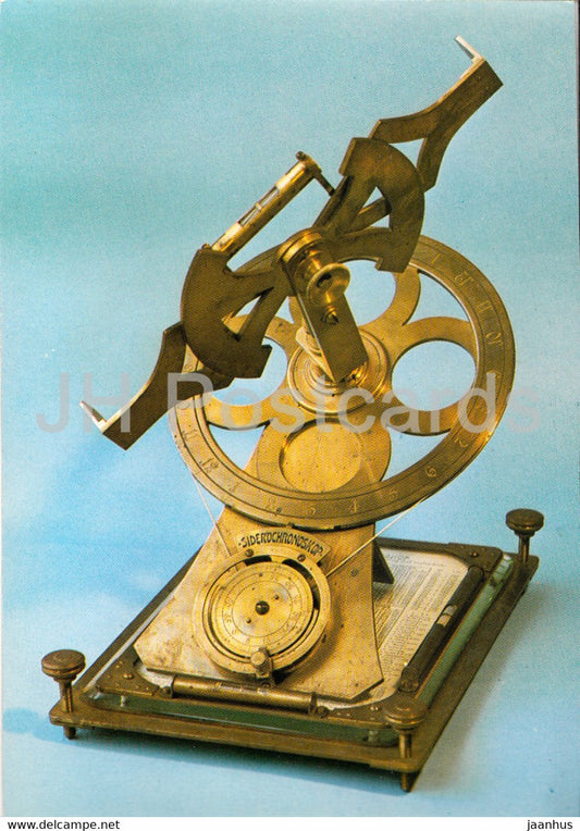 Siderochronoskop - Chronoscope - Poland - unused - JH Postcards