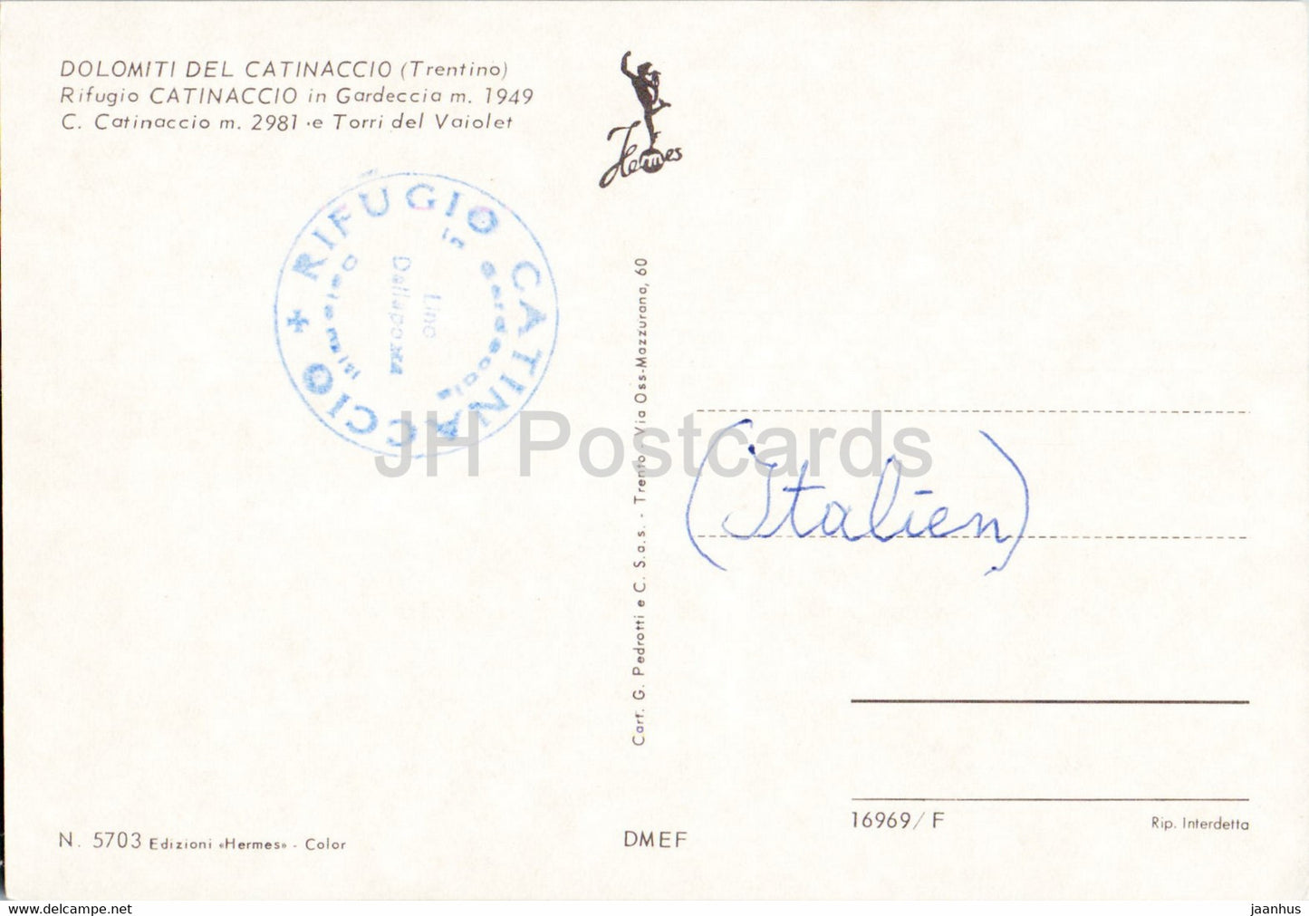 Rifugio Catinaccio in Gardeccia - 5703 - Italien - gebraucht