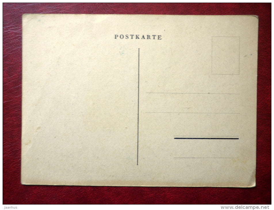 Langer Domberg - Tallinn - 1930s - Estonia - unused - JH Postcards