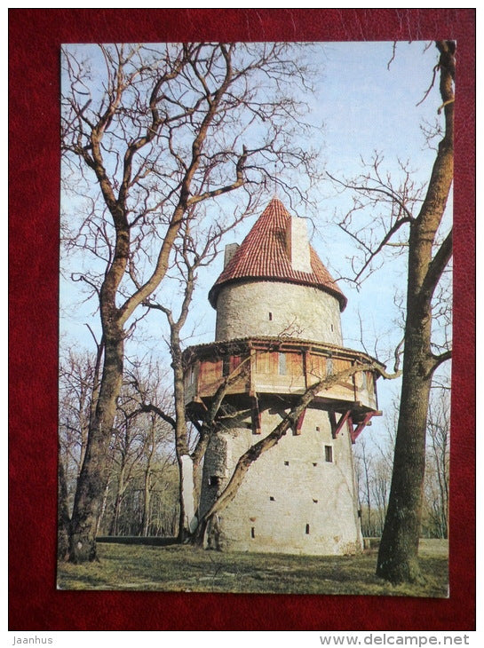 Kiiu Tower XV-XVI cent. - Kuusalu - 1980 - Estonia USSR - unused - JH Postcards