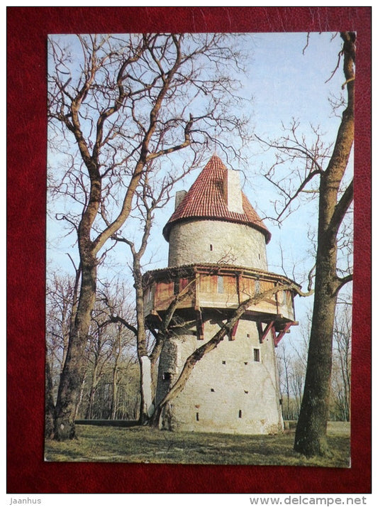 Kiiu Tower XV-XVI cent. - Kuusalu - 1980 - Estonia USSR - unused - JH Postcards