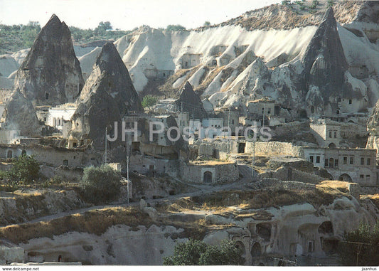 The Town of Goreme - 1995 - Turkey - used - JH Postcards