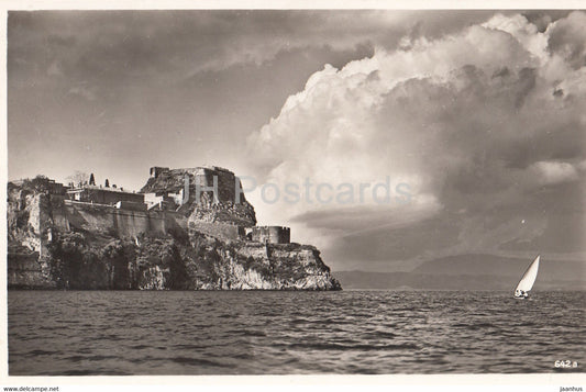 Corfu - Citadelle - 642 a - old postcard - Greece - unused - JH Postcards