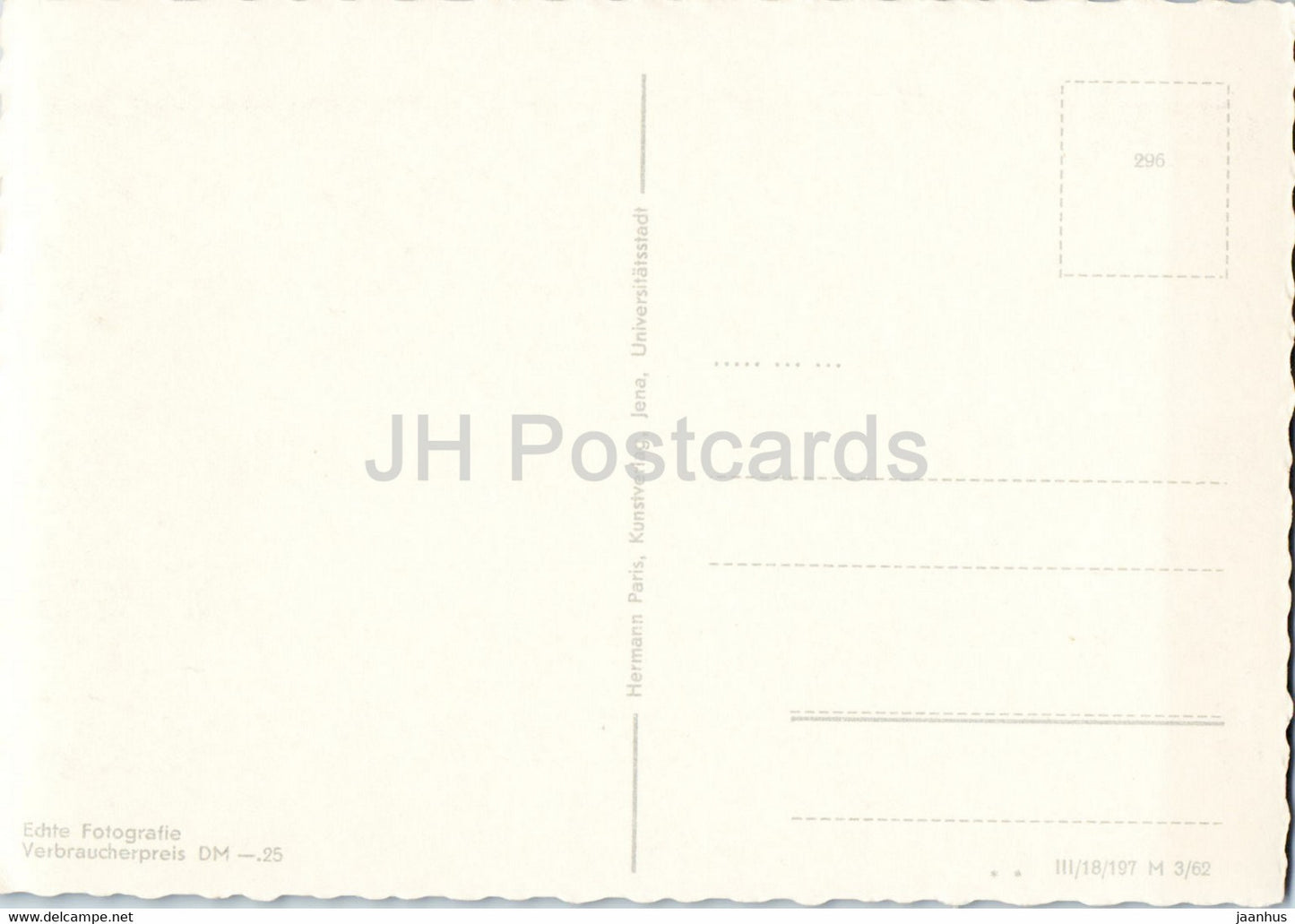 Friedrichroda - Partie im Kurpark - old postcard - Germany DDR - unused