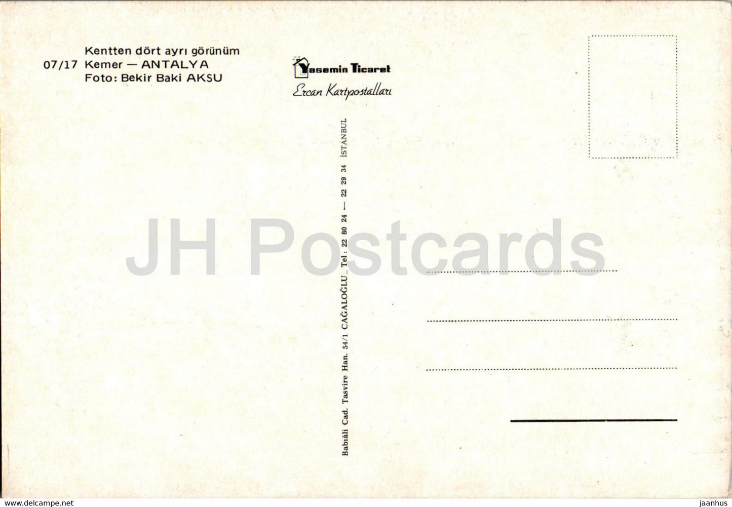 Kemer - Antalya - Kentten dort ayri gorunum - multiview - Turkey - unused