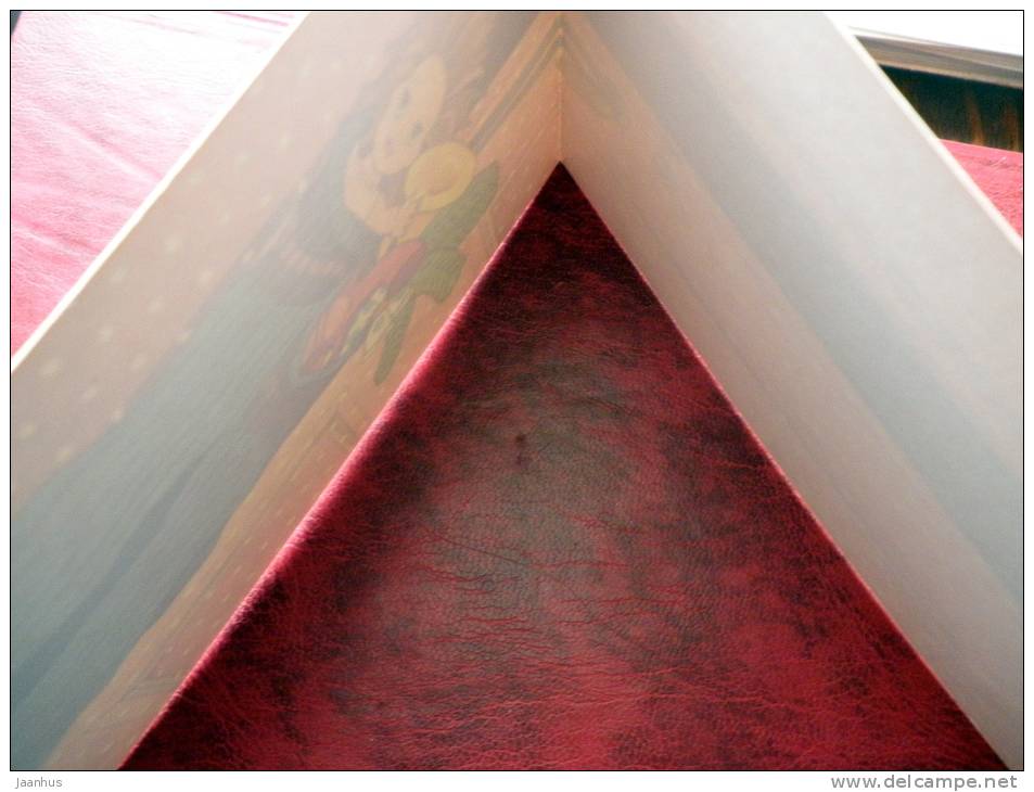 New Year - doll - 1988 - Estonia - USSR - unused - JH Postcards