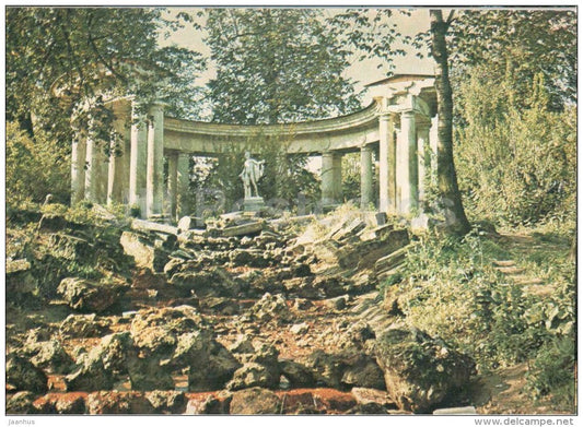The Apollo Colonnade - Pavlovsk - 1983 - Russia USSR - unused - JH Postcards