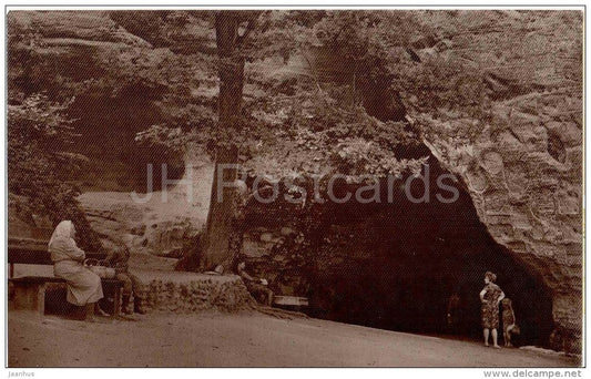 Gutman's Cave - Sigulda - Latvia USSR - unused - JH Postcards