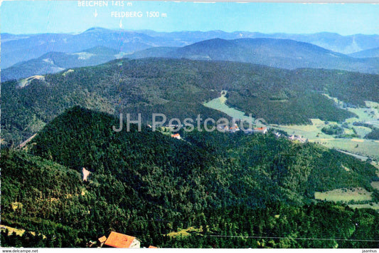 bei Badenweiler - Berge des Schwarzwaldes - Hotel Hochblauen - Germany - unused - JH Postcards