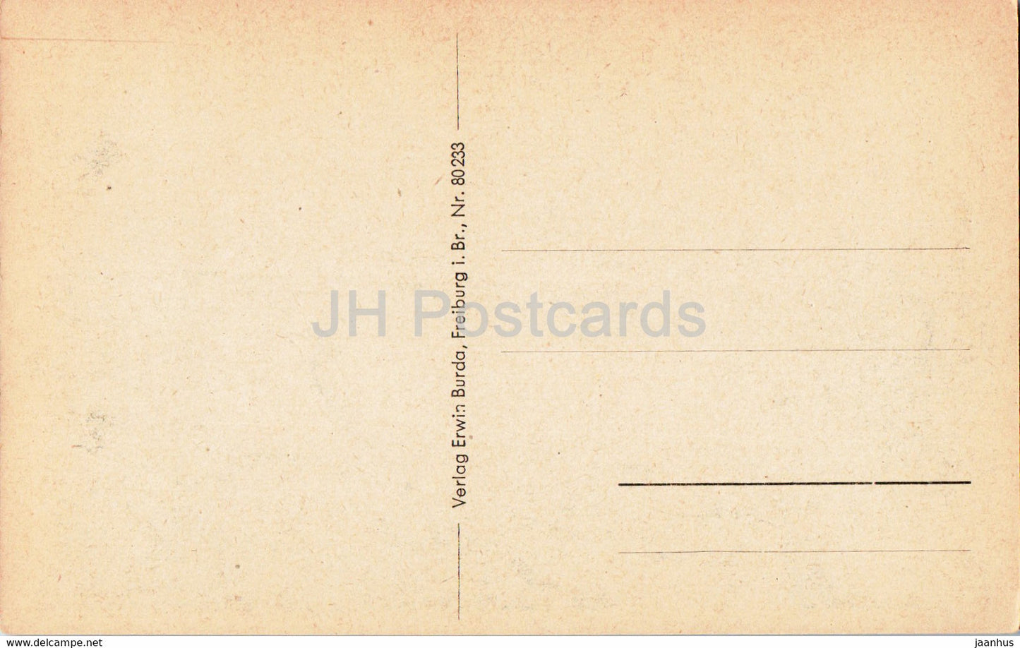 Titisee - Schwarzwald - 885 m - carte postale ancienne - Allemagne - inutilisée