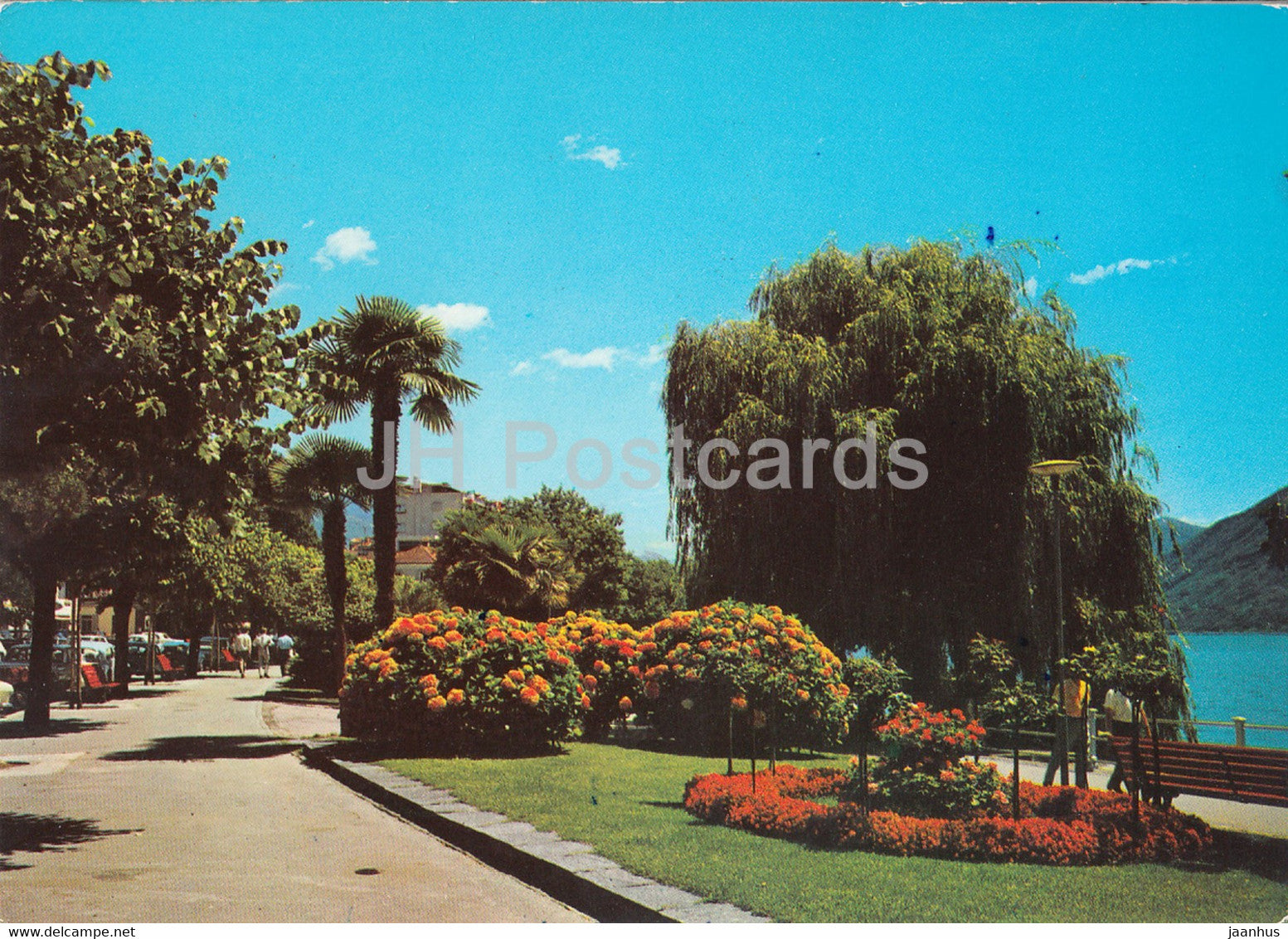 Locarno - Lago Maggiore - Giardini Lungolago - 1971 - Switzerland - used - JH Postcards