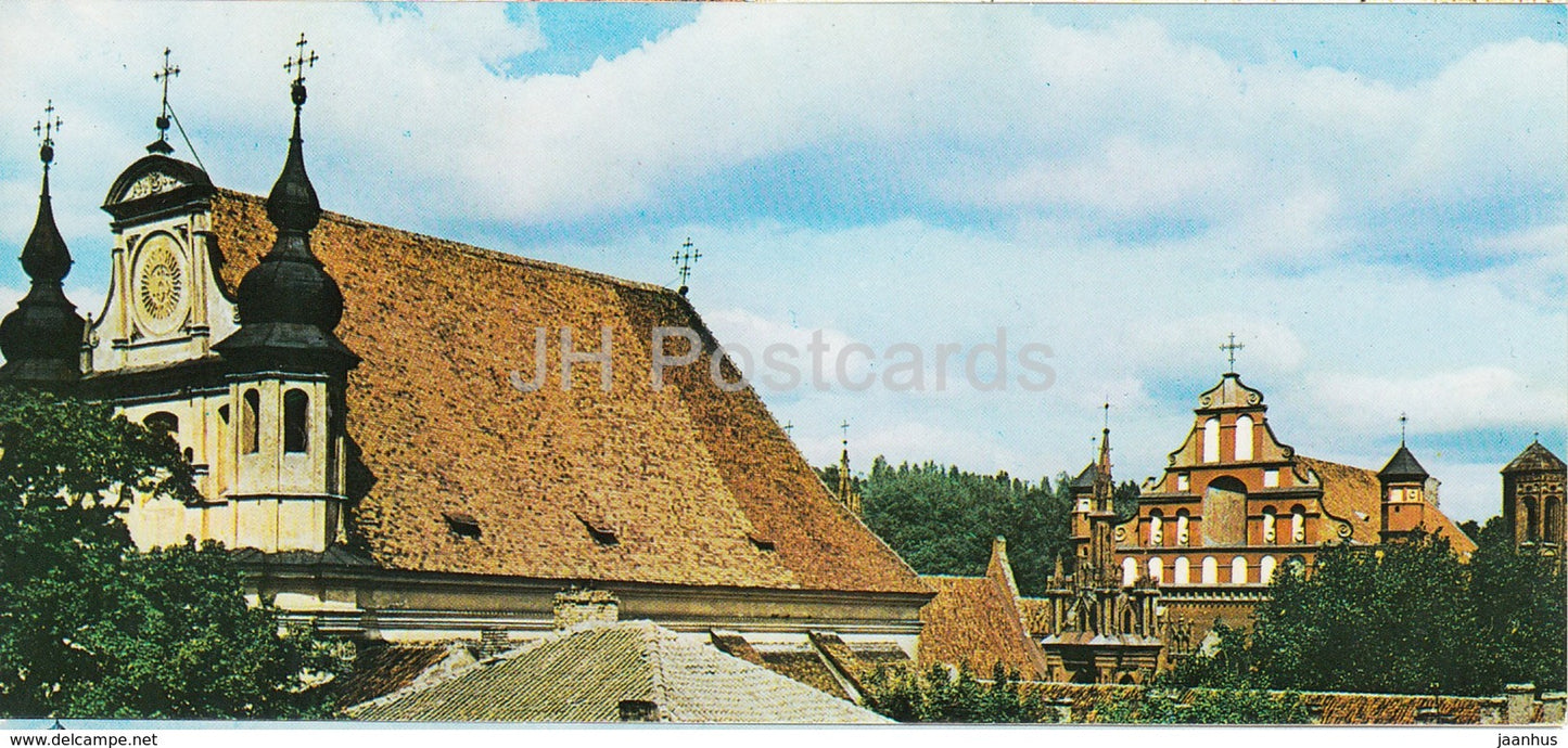 Vilnius - Architectural Group in Old Vilnius - 1978 - Lithuania USSR - unused - JH Postcards