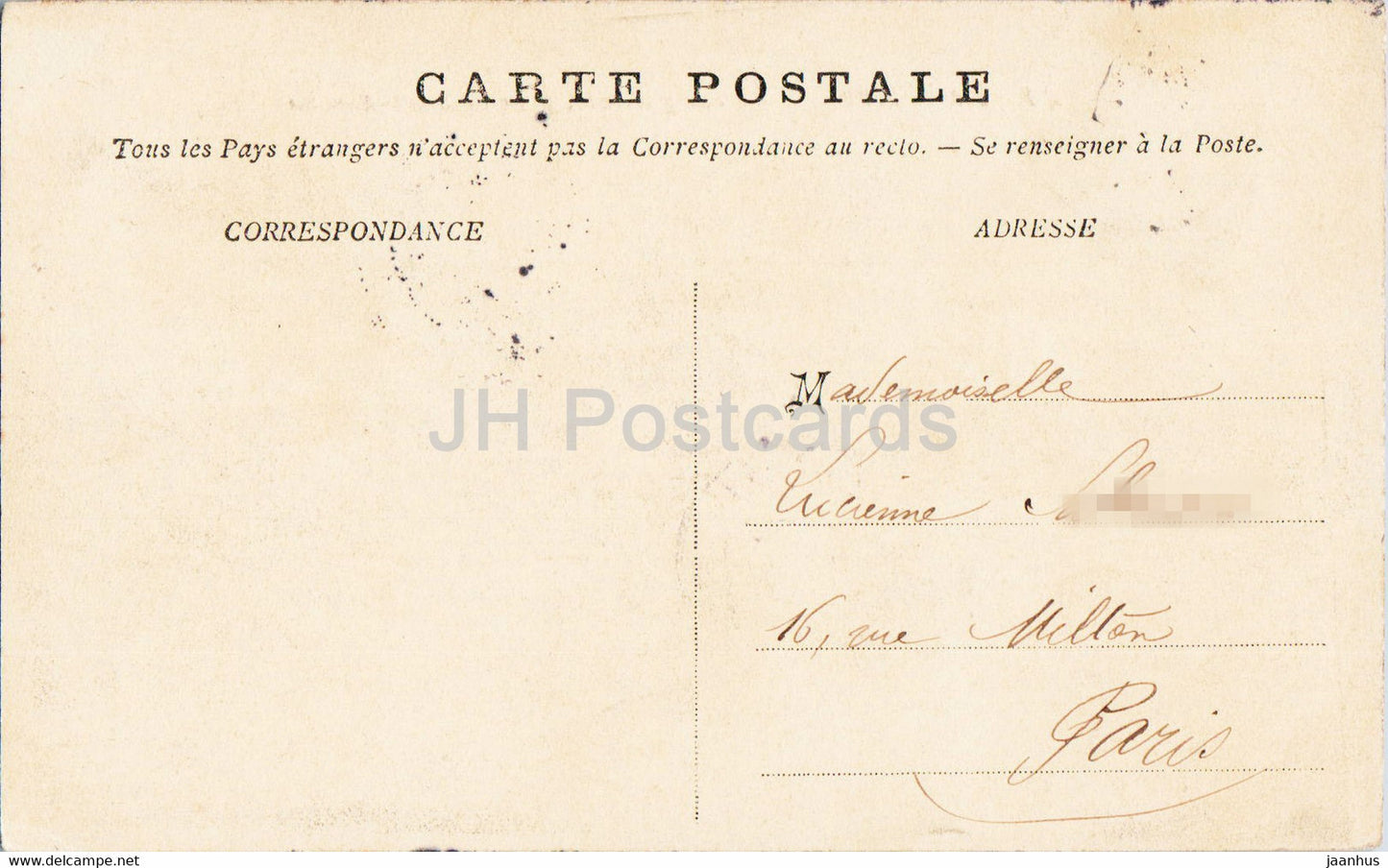 Le Havre - Vue Generale prise de Saint Adresse - alte Postkarte - 1905 - Frankreich - gebraucht