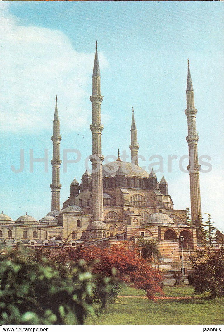 Edirne - The Selimiye Mosque - Turkey - unused - JH Postcards