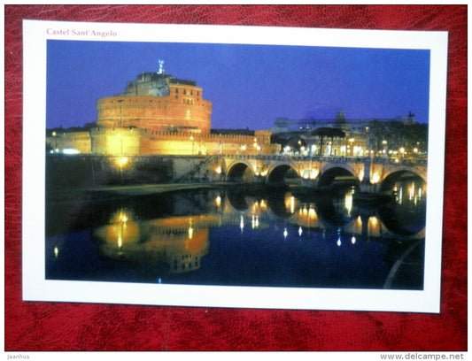 Castel Sant Angelo - Rome - Italy - unused - JH Postcards