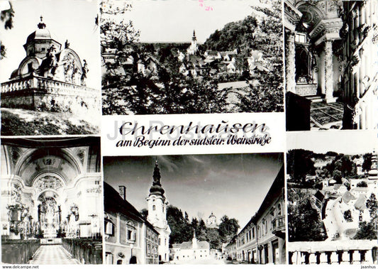 Ehrenhausen am Beginn der sudsteir Weinstrasse - Wolzertauern - 1974 - Austria - used - JH Postcards