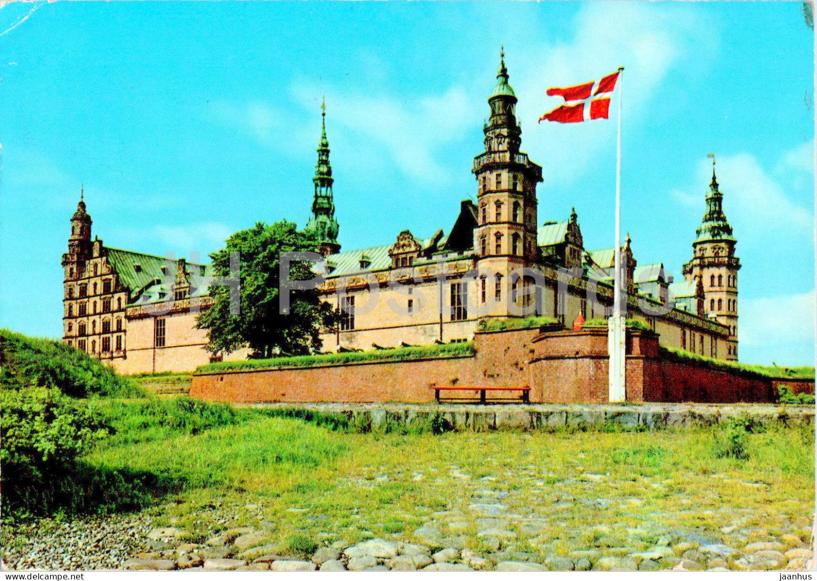 Kronborg - Helsingor - castle - 1979 - Denmark - used - JH Postcards