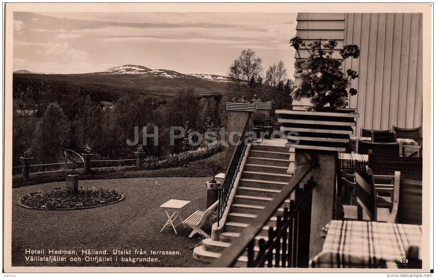 hotel Hedman , Halland - Sweden - unused - JH Postcards