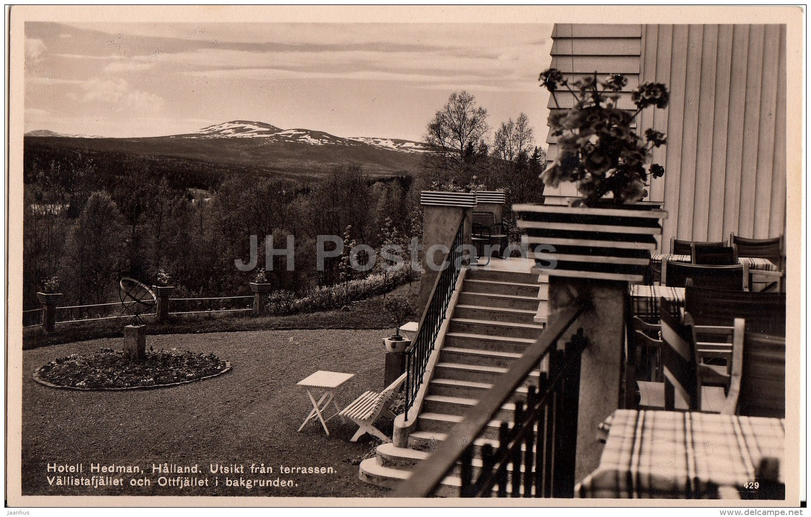 hotel Hedman , Halland - Sweden - unused - JH Postcards