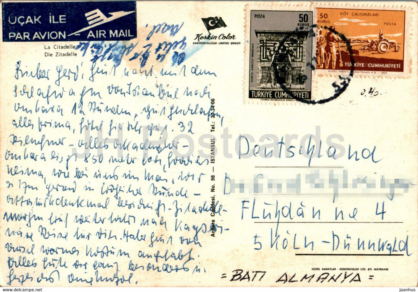 Citadelle – Türkei – gebraucht