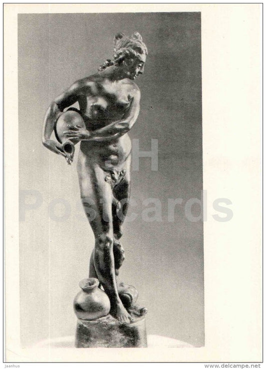 sculpture by Niccolo Roccatagliata - Venus - italian art - unused - JH Postcards