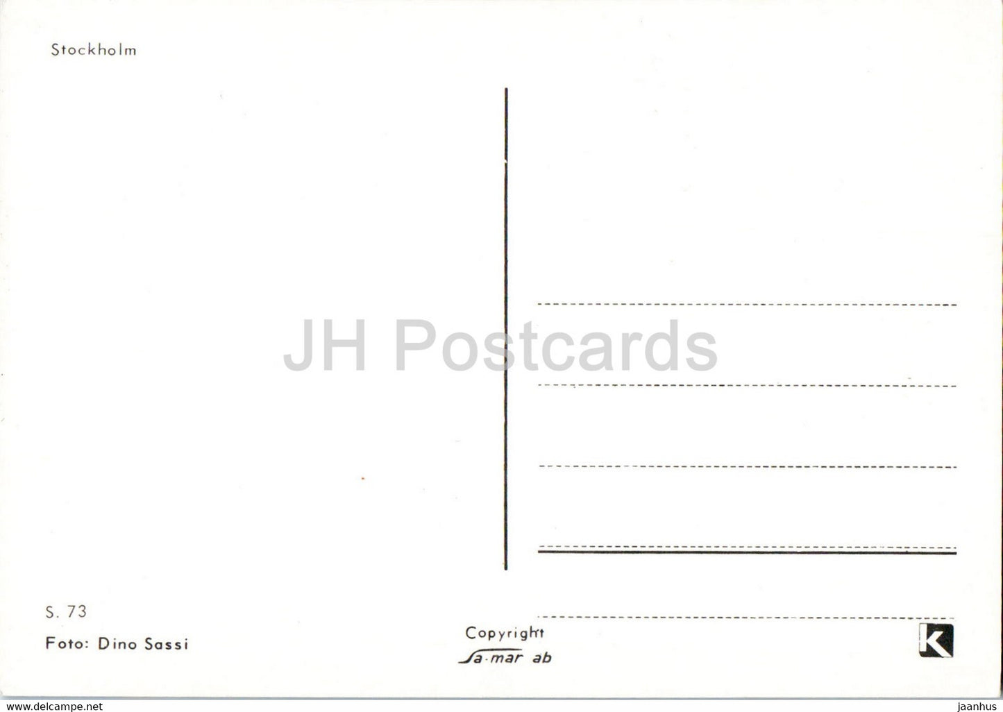 Stockholm - multiview - City views - Sweden - unused