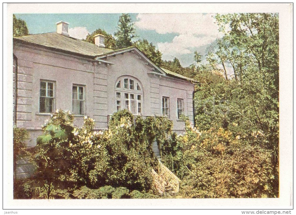 Literary Museum - Home of Russian Writer Leo Tolstoy - Yasnaya Polyana - 1963 - Russia USSR - unused - JH Postcards