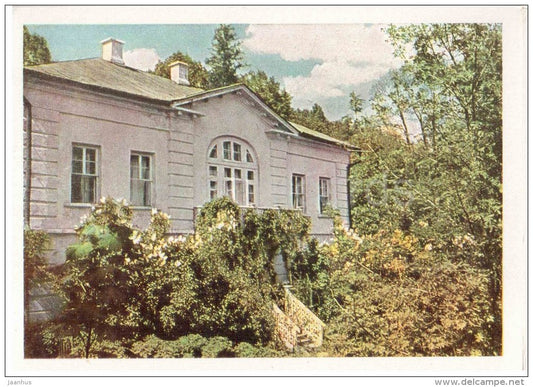 Literary Museum - Home of Russian Writer Leo Tolstoy - Yasnaya Polyana - 1963 - Russia USSR - unused - JH Postcards