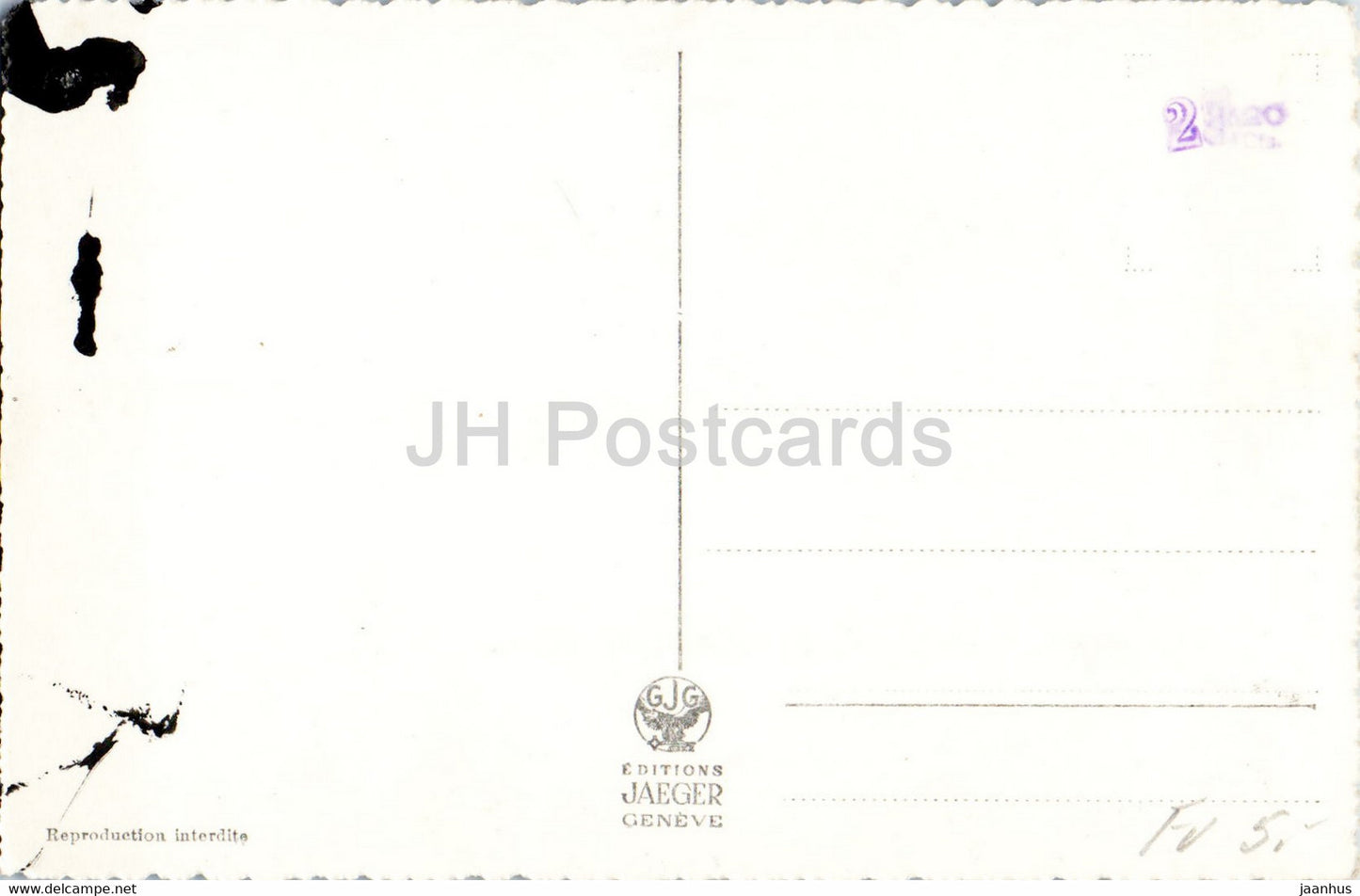 Neuchatel - La Gare - L'Eglise catholique et les Alpes - railway station - 7620 - old postcard - Switzerland - used