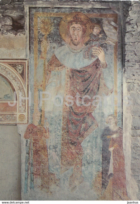 Brione Verzasca - Affreschi di Scuola Giottesca Riminese - Switzerland - unused - JH Postcards