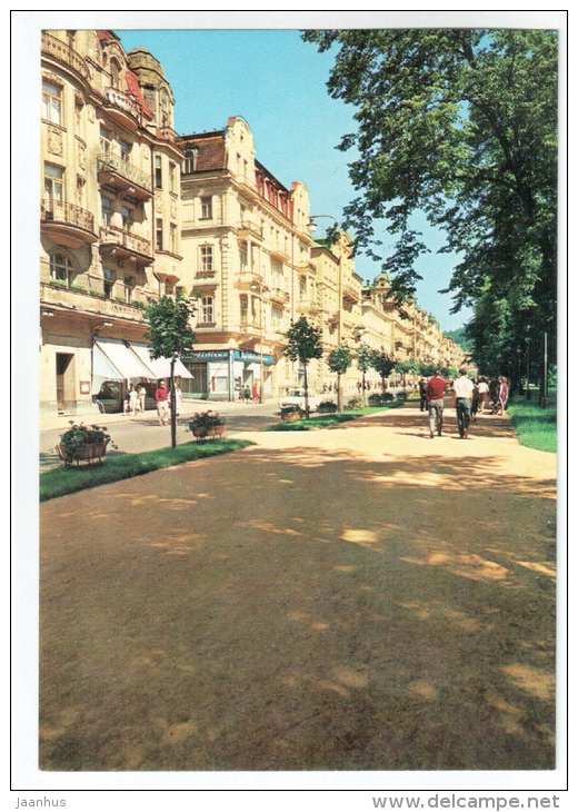 Trade Unionist`s street 1 - Marianske Lazne - Czech Republic - unused - JH Postcards