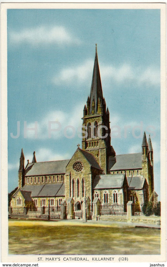 Killarney - St. Mary's Cathedral - 128 - 1970 - Ireland - used - JH Postcards
