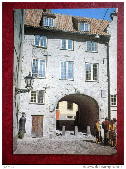 Swedish gates - Riga - 1980 - Latvia USSR - unused - JH Postcards