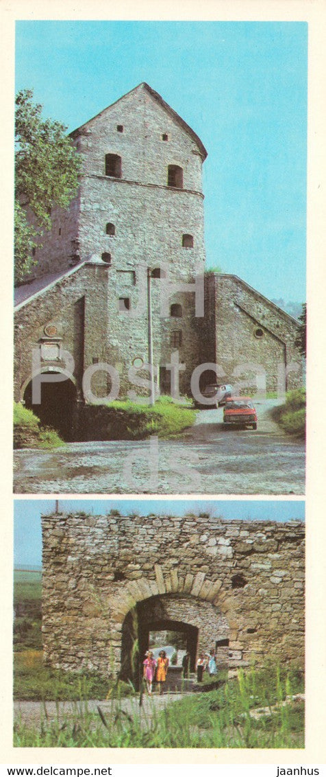 Kamianets Podilskyi - Khmelnytskyi Region - Kushnirskaya tower - City Gate - 1984 - Ukraine USSR - unused - JH Postcards