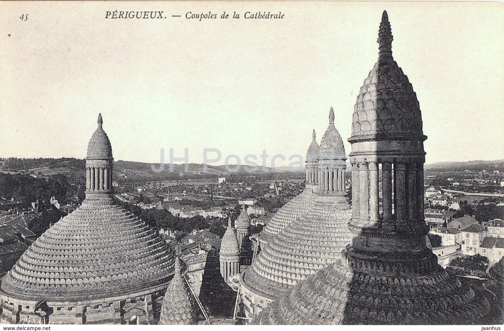 Perigueux - Coupoles de la Cathedrale - cathedral - 45 - old postcard - France - unused - JH Postcards